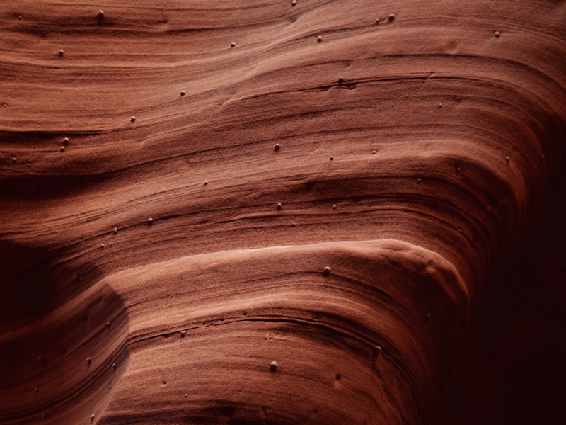 Layered sandstone walls of the Coloured Canyon near Nuweiba in afternoon light